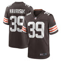 Lucas Havrisik Cleveland Browns Nike Team Game Jersey -  Brown