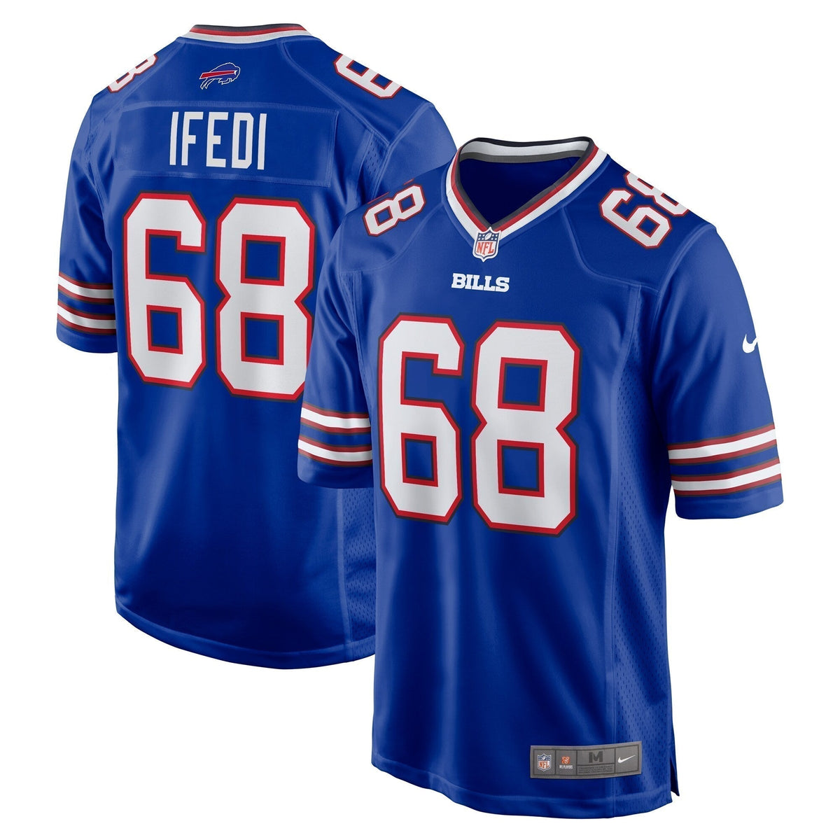 Germain Ifedi Buffalo Bills Nike Team Game Jersey -  Royal