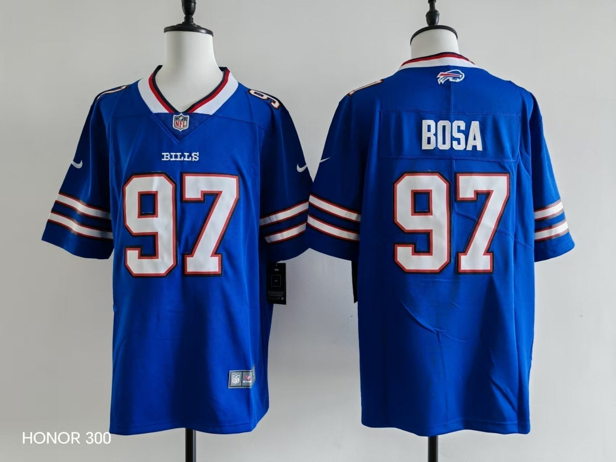 Men's Buffalo Bills Nick Bosa Jersey-Blue