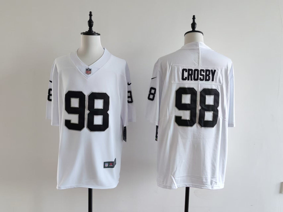Men's Oakland Raiders Maxx Crosby Nike Jersey -  White