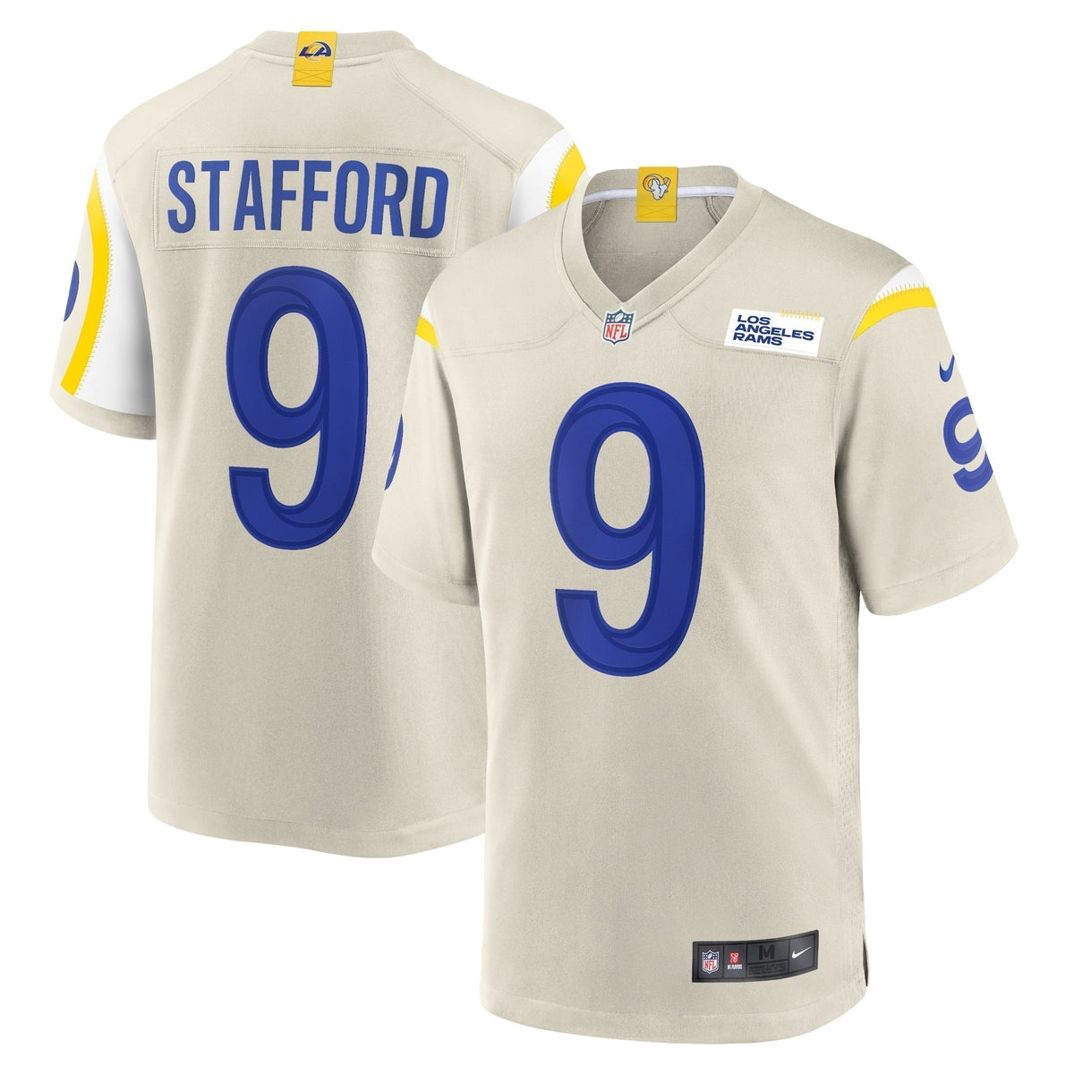 Matthew Stafford Los Angeles Rams Nike   Game Jersey - Bone