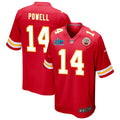 Cornell Powell Kansas City Chiefs Nike Super Bowl LVII Game Jersey - Red