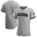 A.Diamondbacks Blank Player Gray Elite Stitches Baseball Jerseys