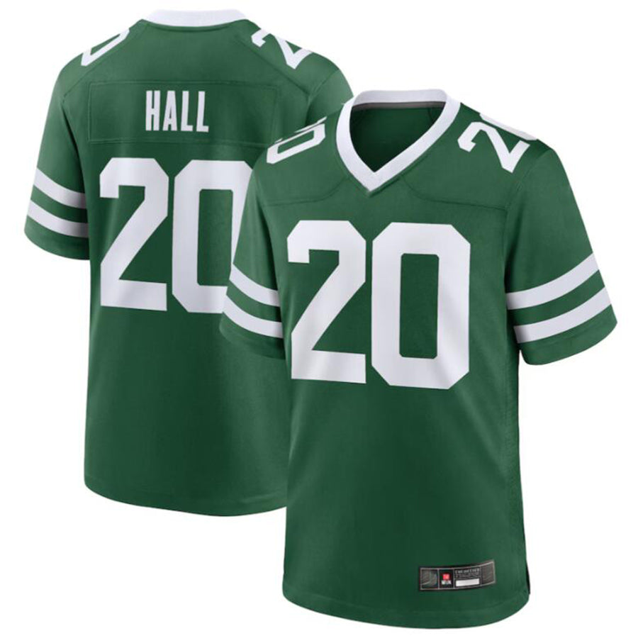 NY.Jets #20 Breece Hall Player Legacy Green Vapor F.U.S.E. Limited Football Jerseys