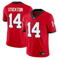 Georgia Bulldogs #14 Gunner Stockton Player Red Home Game Football Jerseys
