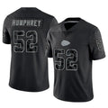 KC.Chiefs #52 Creed Humphrey Player Black RFLCTV Limited Football Jerseys