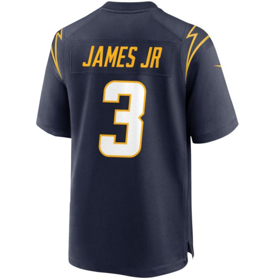 #3 Derwin James JR Player LA.Chargers Navy Game Football Jerseys