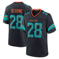 M.Dolphins #28 De?������������Von Achane Player Blue Rivalries Collection Game Football Jerseys