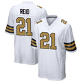 NO.Saints #21 Justin Reid Player White Alternate Game Football Jerseys
