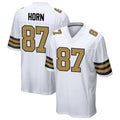 NO.Saints #87 Joe Horn Player White Alternate Game Football Jerseys