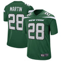 NY.Jets #28 Curtis Martin Player Green Game Football Jerseys