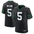 #5 Garrett Wilson Player NY.Jets Black Game Football Jerseys