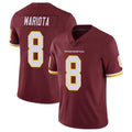 W.Commanders #8 Marcus Mariota Player Burgundy Vapor Limited Football Jerseys