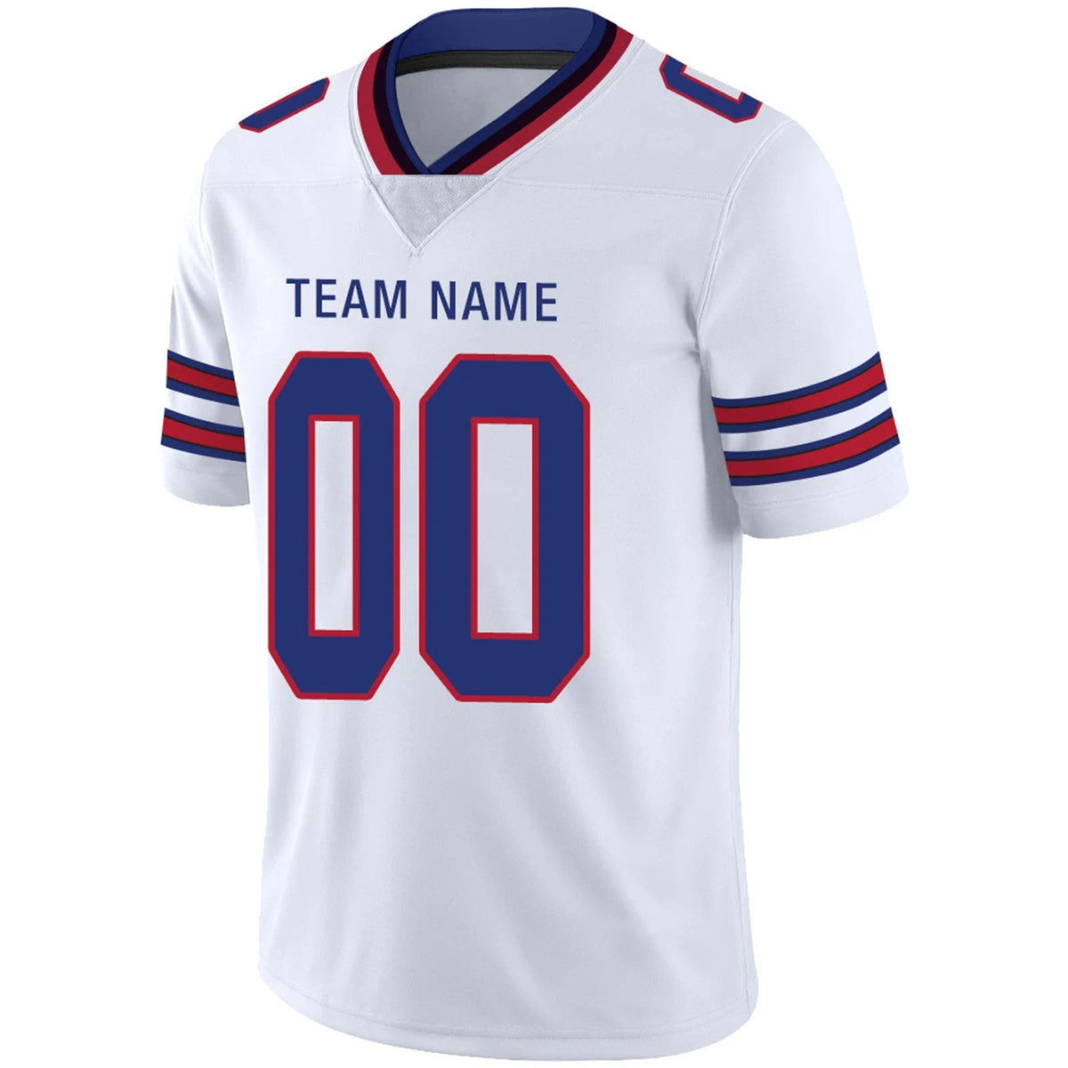 Custom B.Bills White Personalized Design Your Own Name and Number for Men Women Youth Jerseys