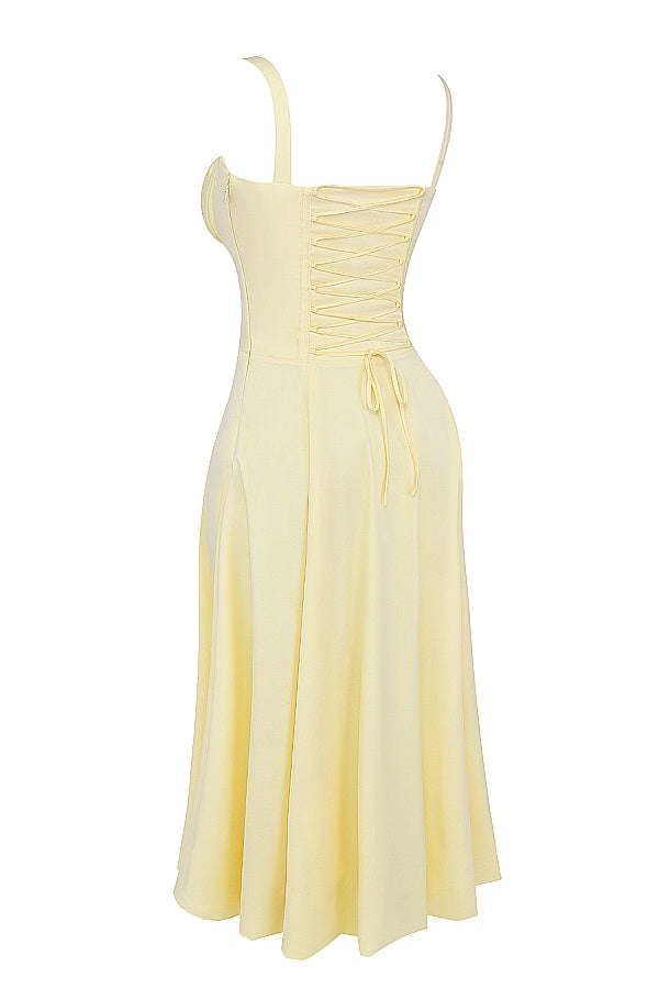 buttercup bustier sundress