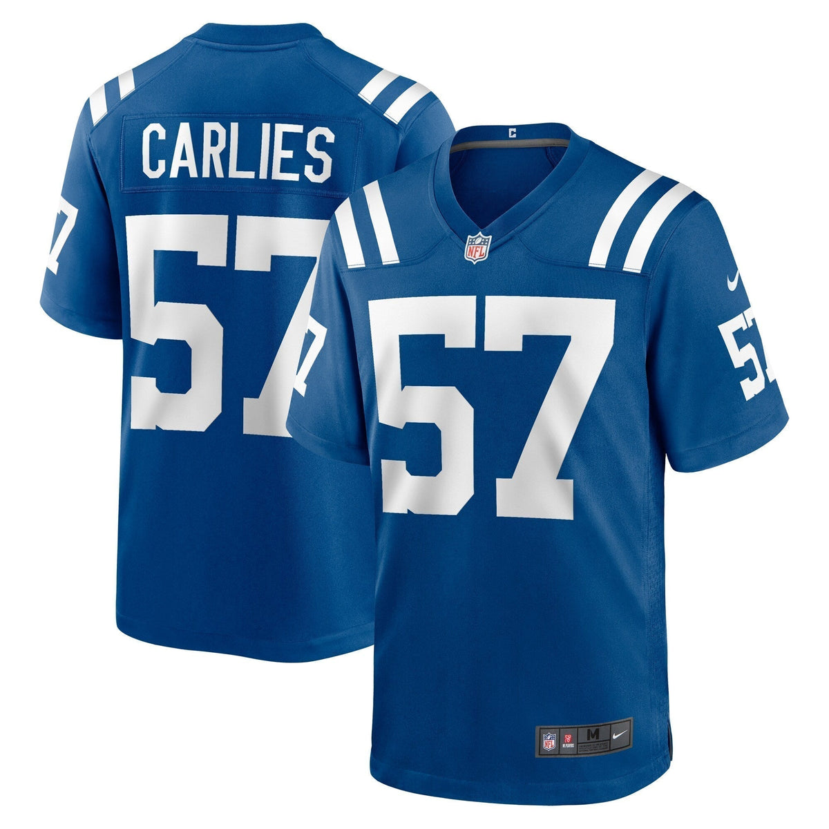 Jaylon Carlies Indianapolis Colts Nike Game Jersey -  Royal