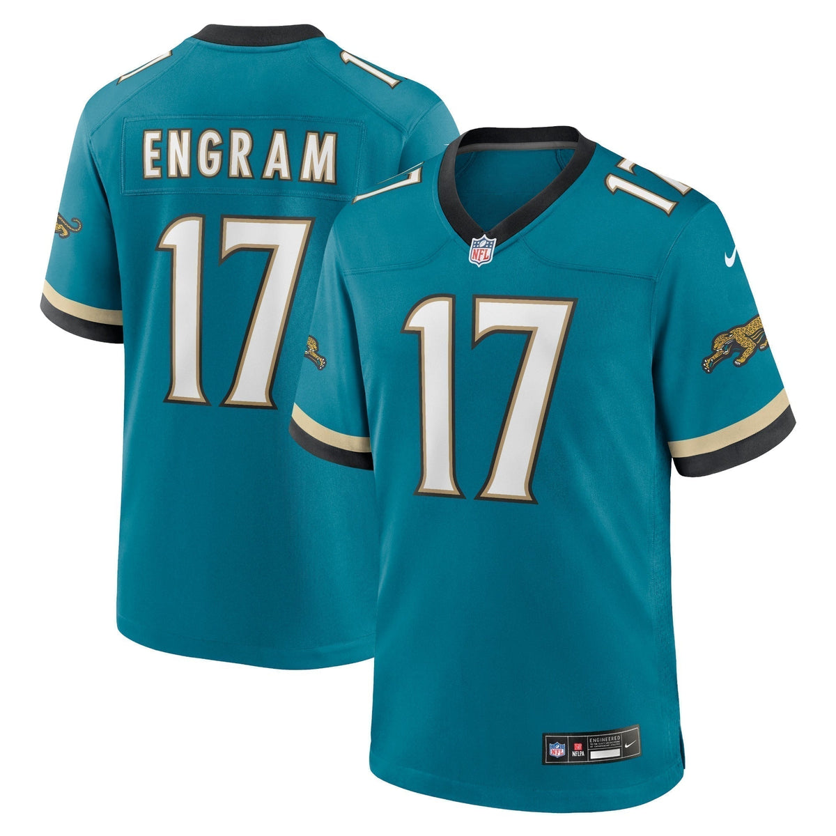 Evan Engram Jacksonville Jaguars Nike Prowler Throwback   Game Jersey - Teal
