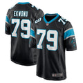 Ikem Ekwonu Carolina Panthers Nike   Game Jersey - Black