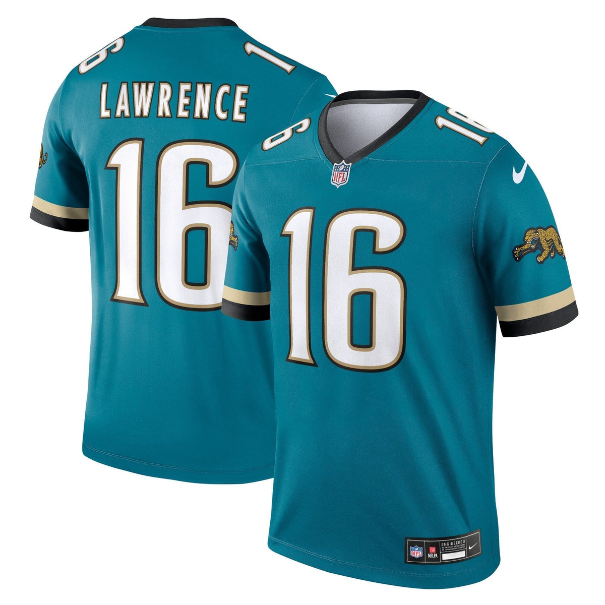 Trevor Lawrence Jacksonville Jaguars Nike Prowler Throwback Legend Jersey - Teal