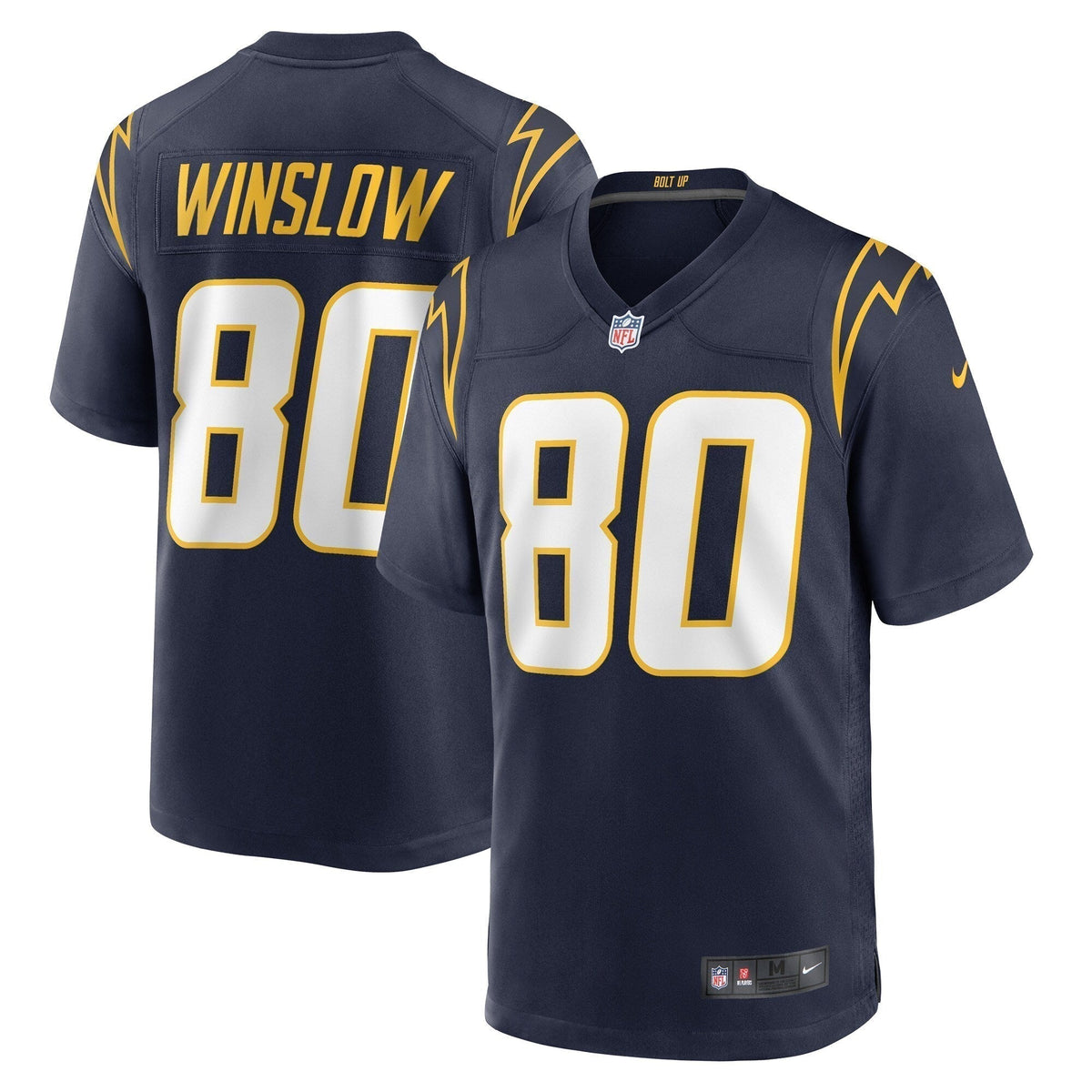 Kellen Winslow Los Angeles Chargers Nike Retired   Jersey - Navy