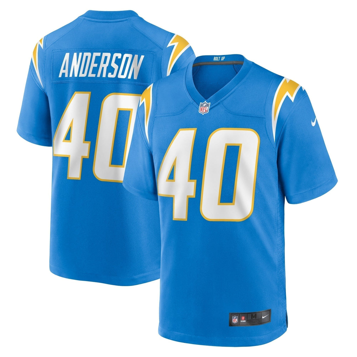 Stephen Anderson Los Angeles Chargers Nike  Game Jersey -  Powder Blue