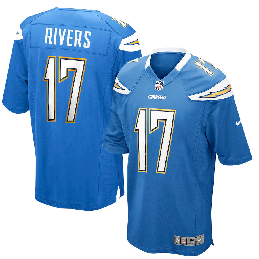Ronnie Rivers  Los Angeles Rams #17  Team Game Jersey