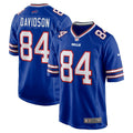 Zach Davidson Buffalo Bills Nike Game   Jersey - Royal
