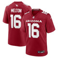 Max Melton Arizona Cardinals Nike Team Game Jersey -  Cardinal