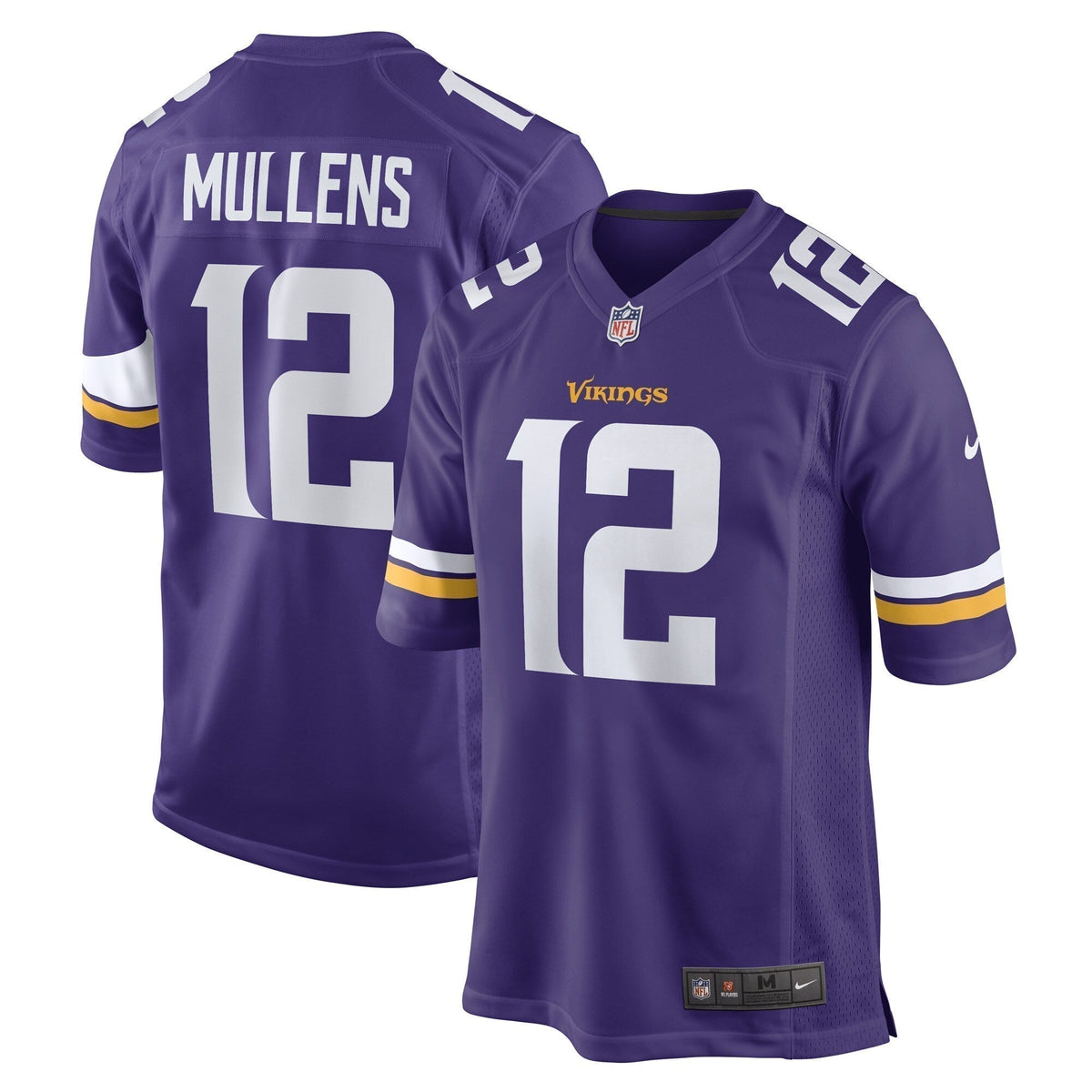 Nick Mullens Minnesota Vikings Nike Game   Jersey - Purple