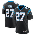 Sam Webb Carolina Panthers Nike Team Game Jersey -  Black