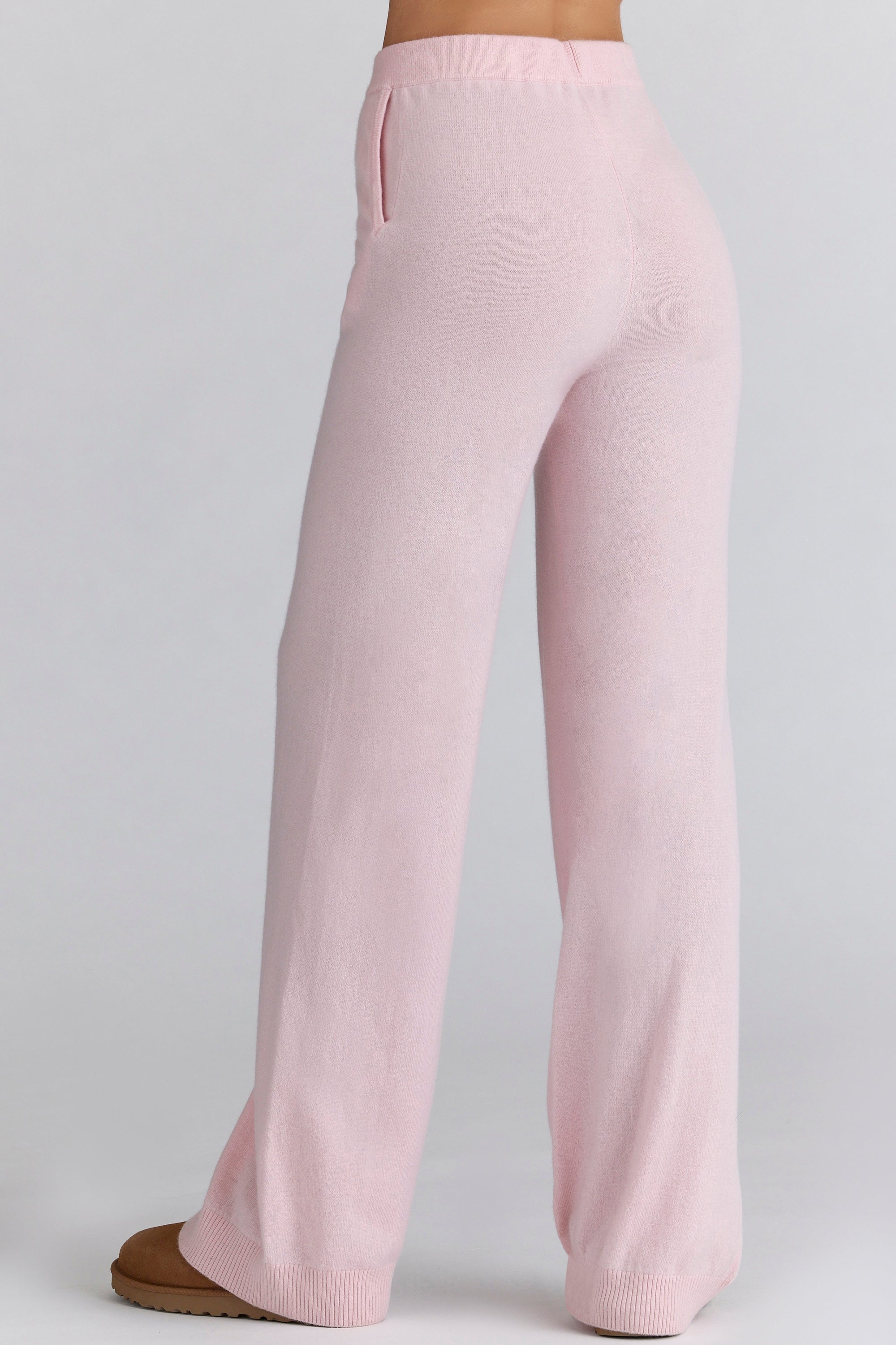 pink cashmere travel set