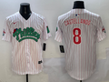 Men's Philadelphia Phillies Nick Castellanos #8 White Player Jersey