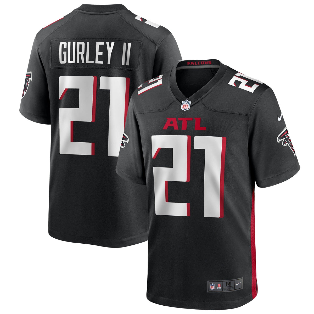 Todd Gurley II Atlanta Falcons Nike Game   Jersey - Black