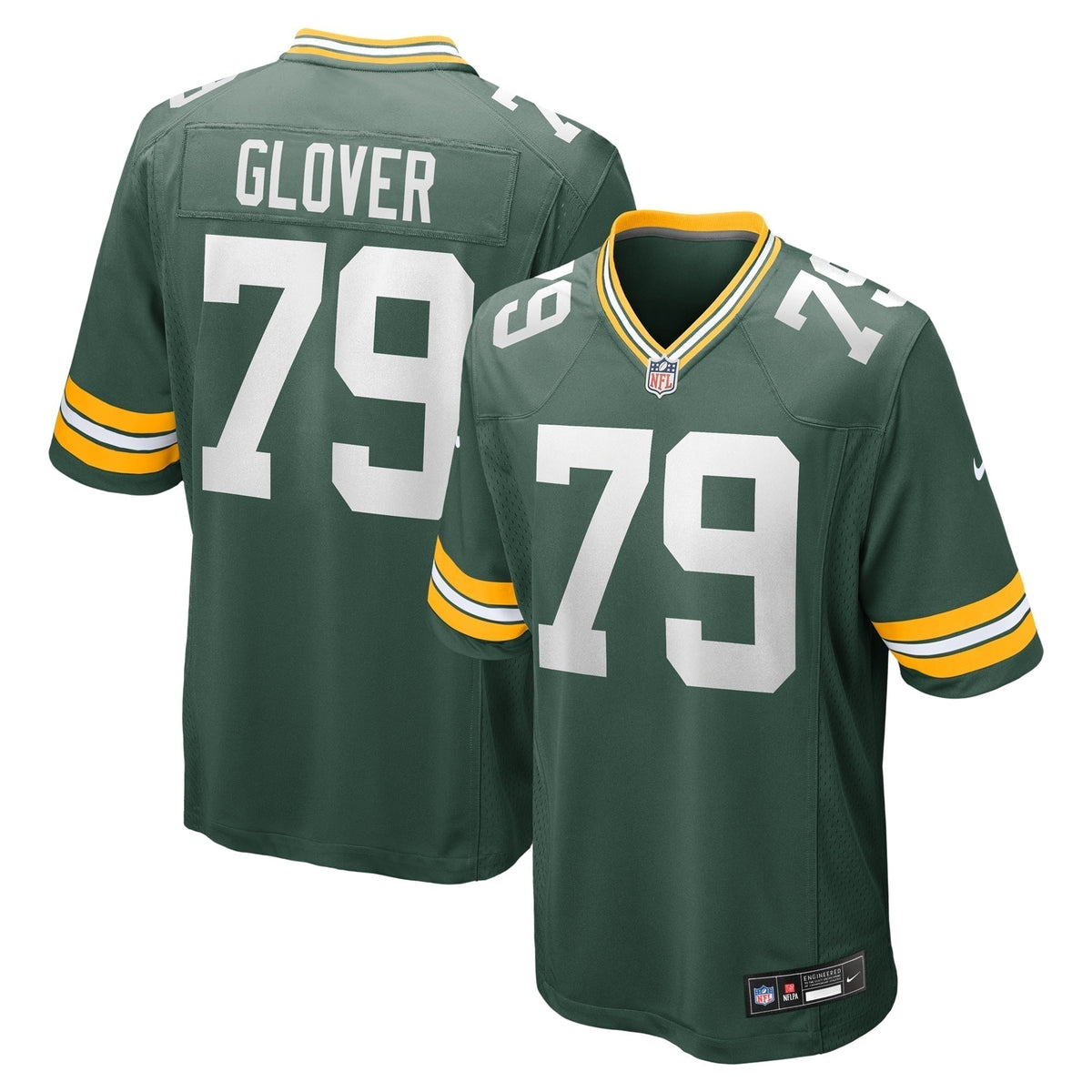 Travis Glover Green Bay Packers Nike  Game Jersey -  Green