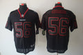 Men's Houston Texans Brian Cushing #56 Black Game Jersey1