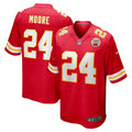Skyy Moore Kansas City Chiefs Nike Game   Jersey - Red