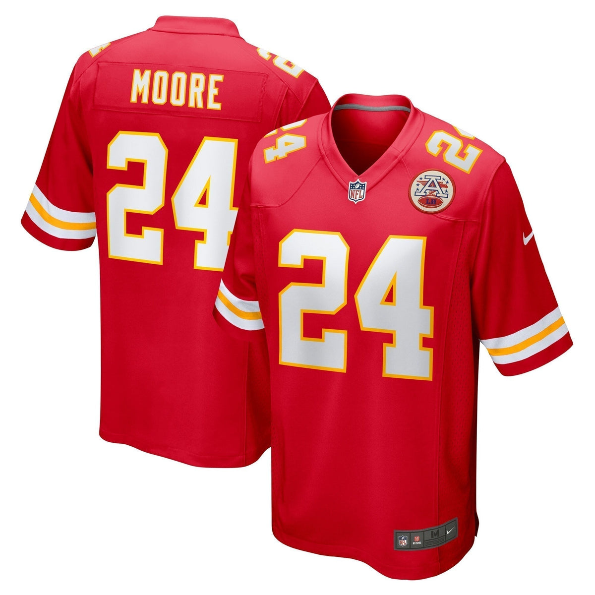 Skyy Moore Kansas City Chiefs Nike Game   Jersey - Red