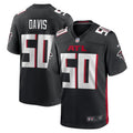 Tae Davis Atlanta Falcons Nike Team Game Jersey -  Black